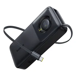 Зовнішній акумулятор Baseus 65W 20000 mAh Free2pull Retractable For Macbook Laptop - мініатюра 3