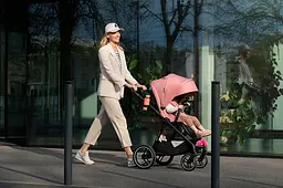 Універсальна коляска 2 в 1 Kinderkraft Nea Ash Pink - мініатюра 9