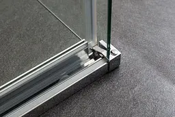 Душова кабіна Volle Libra 120x90 (без піддону) 10-22-244glass, Хром, Універсальна, тонований, хром - мініатюра 2