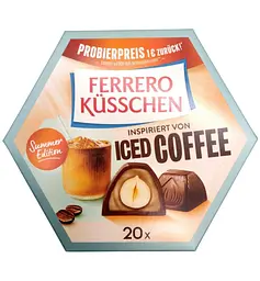 Шоколадні цукерки Ferrero Küsschen Iced Coffee 190г