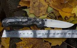 Ніж складаний Ganzo сталь 440C 89 мм чорний - мініатюра 11