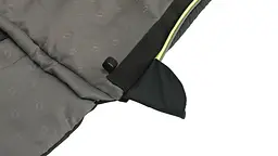 Спальний мішок Outwell Contour Reversible/+2°C Midnight Black Right (230382) - мініатюра 6