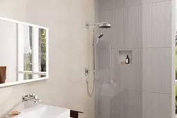 Верхній душ Hansgrohe Rainfinity 250 1jet EcoSmart chrome 26229000 - мініатюра 2