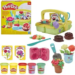 Набір для творчості Hasbro Play-Doh з масою для ліплення Квітучі Квіти (G0492) - мініатюра 3