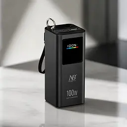 PowerBank Neobatta N-918 20000 mAh 100W / Портативний зарядний пристрій 20000 mAh