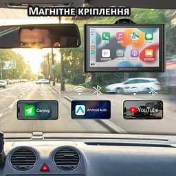 Портативний монітор Aspiring Auto Play DVR 1, Magnet, CarPlay, Android auto - мініатюра 12