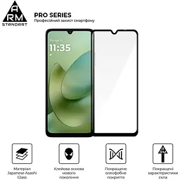 Захисне скло ArmorStandart Glass Pro для Motorola G06 4G/G06 Power 4G (ARM89055) [160635] - мініатюра 2