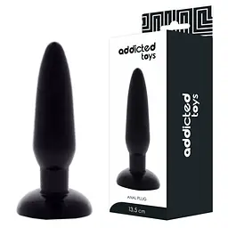 Анальна пробка Addicted Toys 13.5 см (чорний) - мініатюра 6