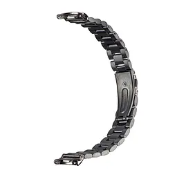 Ремінець Steel Strap Mi Band 8/9/10 чорний (02)