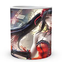 Кухоль GeekLand Рандєву із життям Date A Live Курумі Токісакі DAL.02.06 330 мл білий - мініатюра 2