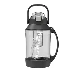 Пляшка для води Casno 1900 мл KXN-1269 Чорна (KXN-1269_Black) - мініатюра 1