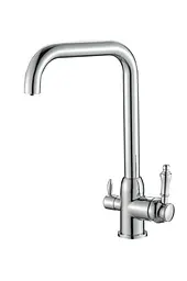 Змішувач для кухні на дві води Mixxus Premium Atrio 021 MI5933 Хром