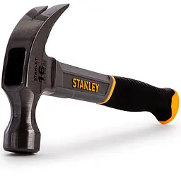 Молоток столярний Stanley Fiberglass M= 450 г, зі скловолоконною ручкою (STHT0-51309) - мініатюра 2