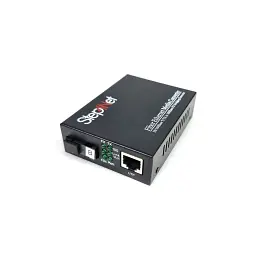 Медіаконвертер 10/100Base-TX to 100Base-FX, SM, 1310nm, SC/PC, 20км Step4Net (MC-R-0,1-1SM-1310nm-20-LFP)