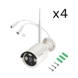 Комплект для відеоспостереження Wi-Fi Kruger&Matz Connect C210 Tuya Full HD - мініатюра 4