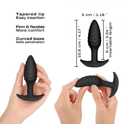 Анальна пробка для початківців Dorcel WAVY PLUG - мініатюра 4