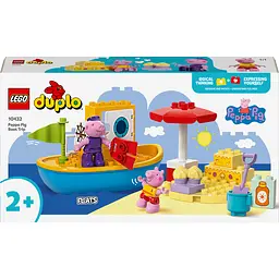 Конструктор LEGO DUPLO Морська прогулянка Пеппи на човні 23 деталі (10432)