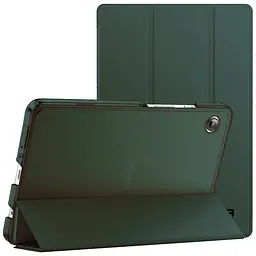 Чохол-книжка на планшет Samsung Galaxy Tab A9 (SM-X110/X115)/A11 (SM-X133/X135), Flex Case, dark green, протиударний, обкладинка з трискладовою підставкою та авто. пробудженням для планшета 8.7 , шкіряний, на магніті, ArmorStandart (ARM84438) - мініатюра 2
