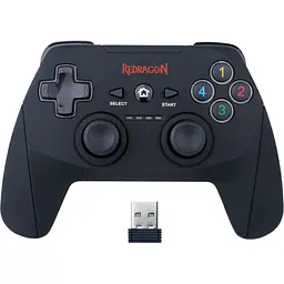 Бездротовий геймпад Redragon Harrow G808 вібраційний 14 кнопок - мініатюра 3