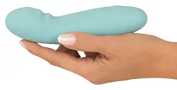 Вібратор Cuties Mini G-Spot 15.5 см (бірюзовий) - мініатюра 4