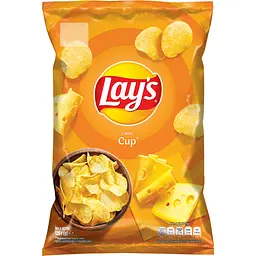 Набір чипсів картопляних Lays: зі смаком сиру 120 г та зі смаком паприки 120 г - мініатюра 2