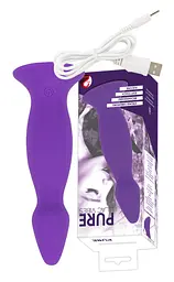 Анальна пробка з вібрацією Pure Lilac Vibes Plug Orion 589730 87778 - мініатюра 2