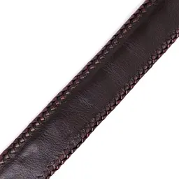 Ремінь-автомат з натуральної шкіри крокодила коричневий CROCODILE LEATHER 18171 120 см - мініатюра 8