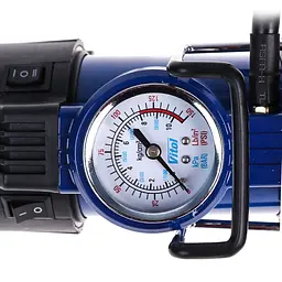 Компресор автомобільний Vitol 150 psi 15 A 40 л (K-60) - мініатюра 4
