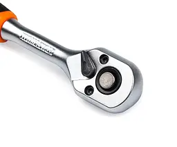 Ручка-тріскачка Polax із храповим механізмом на 72 зубці, 1/2″ (25-076) - мініатюра 3