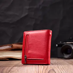 Яскрава модель гаманця з натуральної шкіри ST Leather 19475 червона - мініатюра 9