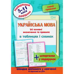 Українська мова в таблицях і схемах. 5-11 класи - Оксана Омелянчук