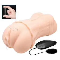 Мастурбатор Crazy Bull Vagina Masturbator Flesh Vibrating II (тілесний)
