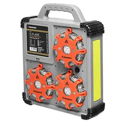 Комплект магнітних сигнальних ліхтарів Mactronic X-Flare PSD0112 6 шт 30 лм 12/220В Червоний
