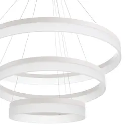 Світильник стельовий Brille підвісний світлодіодний BR-923S/3 LED 100W WH - мініатюра 8