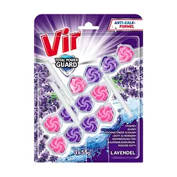 Туалетный блок Vir Total Power Guard Лаванда 3x55 г (3801003002247)