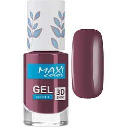 Лак для нігтів Maxi Color Gel Effect New Palette відтінок 5, 10 мл