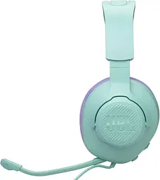 Навушники з мікрофоном JBL Quantum 100M2 Cyan (JBLQTUM100M2CYN) - мініатюра 3
