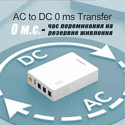 Безперебійник Marsriva KP3 Mini UPS для роутера модема камери ONU 18W 10000 mAh DC 5V 9V 12V - мініатюра 6
