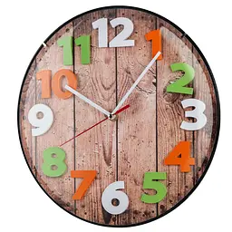 Настінний годинник Technoline WT7435 Wood Brown (WT7435) - мініатюра 2