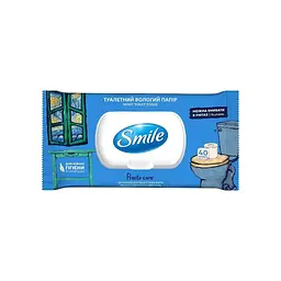Туалетний папір Smile Classic Procto Care Вологий 40 шт. (4823071668841)