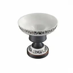 Керамічна мильниця Kraus Apollo чорна бронза KEA-16507ORB, Бронза