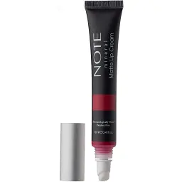 Матовий крем для губ Note Cosmetique Mineral Lip Cream відтінок 06 Go Red 12 мл - мініатюра 2