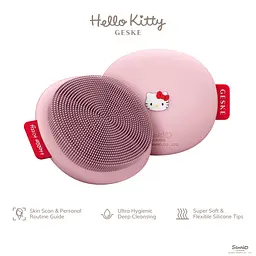 Щітка для обличчя GESKE Facial Brush З в 1 by Hello Kitty рожева - мініатюра 2