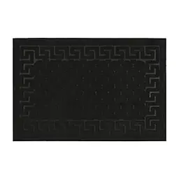 Килимок придверний Eco Fabric Луска без кромки чорний 40 х 60 см (4060-001) - мініатюра 3