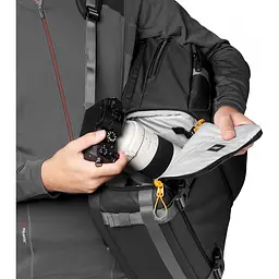 Рюкзак для фотоапарата Lowepro Fastpack BP250 AW III Black (LP37333-PWW) [156382] - мініатюра 13