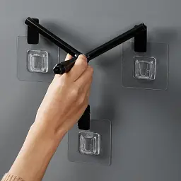 Карусель для круп настінна з обертанням 360° Kitchen Storage Box 6 в 1 кухонний набір для круп із кріпленням - мініатюра 10