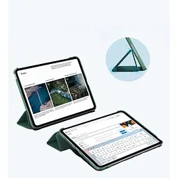 Чохол-книжка BeCover Tri Fold Hard для Apple iPad Pro 11" M4 2024 Dark Green (711727) - мініатюра 5