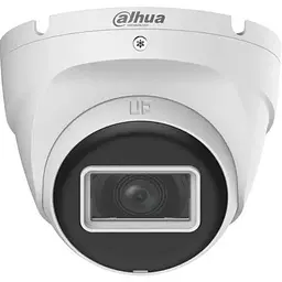 Камера HDCVI Dahua DH-HAC-T2A51P-U 2880x1620 5 Мп f 2.8 мм CMOS ІЧ підсвічування до 30 м білий