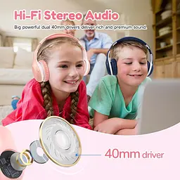 Дитячі Bluetooth-навушники EarFun K2 (2 шт.) з обмеженням гучності 85 дБ - мініатюра 7