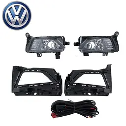 Протитуманні фари для Volkswagen Polo 6 2017- H8-12V 35W +LED-6W / 6W FOG+DRL+TURN з проводкою Комплект 3в1 (VW-0810)